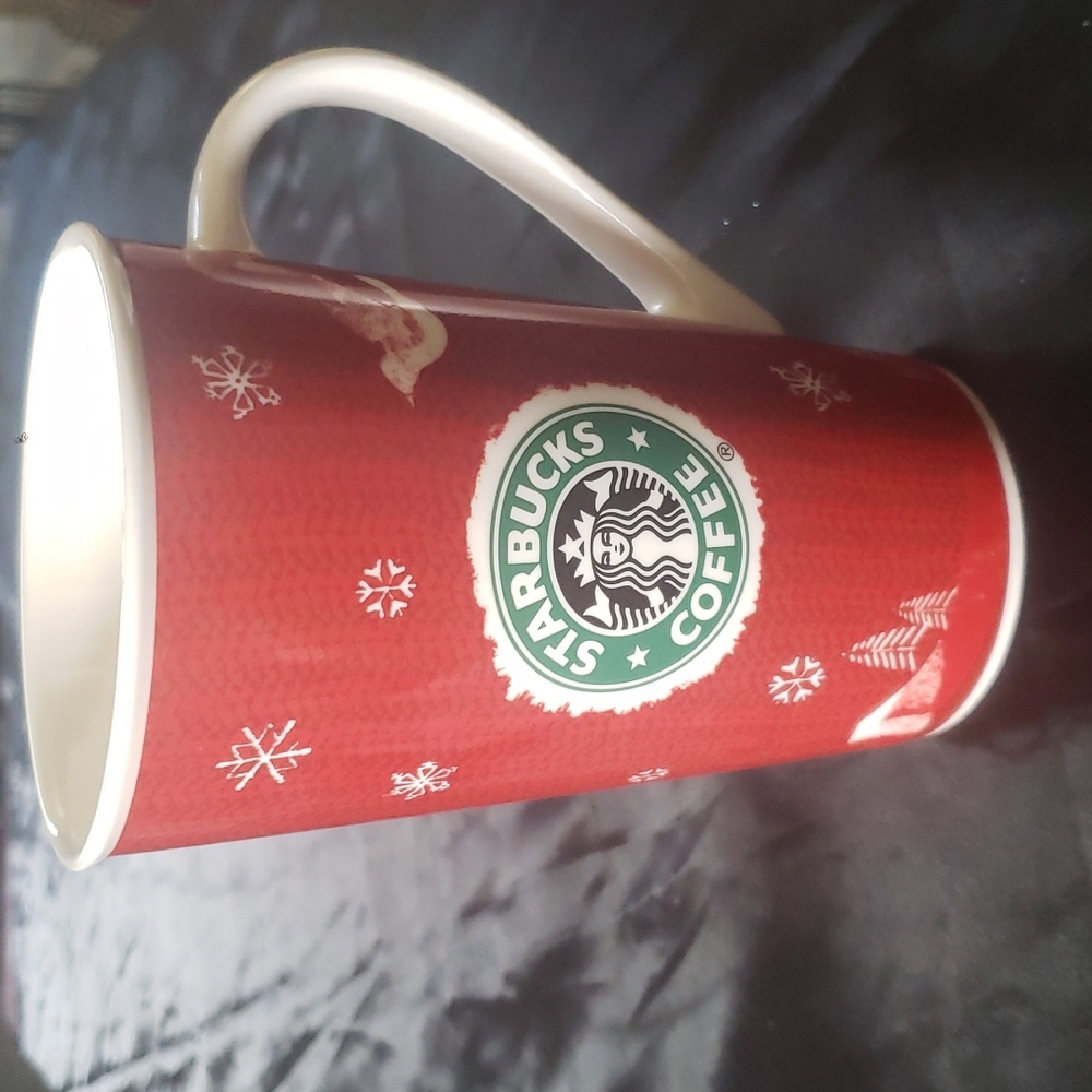 2008 Holiday Starbucks mug.